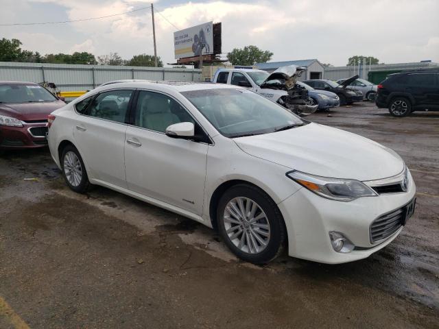 4T1BD1EB2EU021215 - 2014 TOYOTA AVALON HYBRID WHITE photo 4