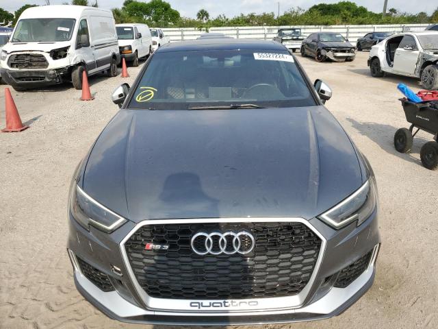 WUABWGFFXKA900285 - 2019 AUDI RS3 GRAY photo 5