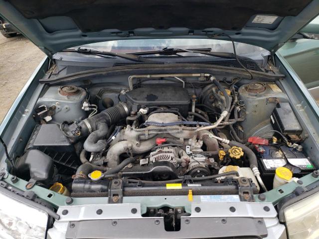 JF1SG67698H704623 - 2008 SUBARU FORESTER 2.5X LL BEAN GREEN photo 12
