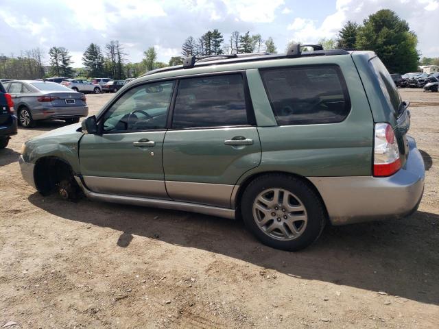 JF1SG67698H704623 - 2008 SUBARU FORESTER 2.5X LL BEAN GREEN photo 2