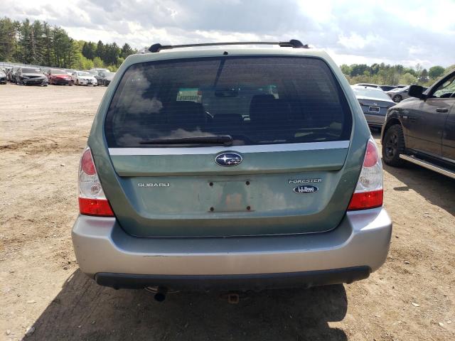 JF1SG67698H704623 - 2008 SUBARU FORESTER 2.5X LL BEAN GREEN photo 6