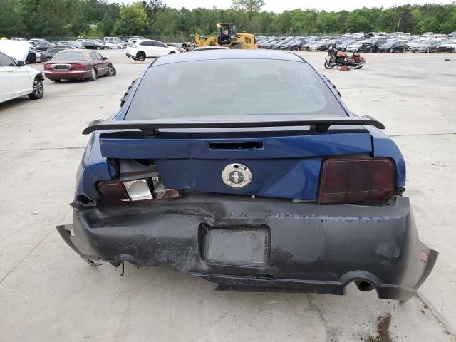1ZVHT80N685155734 - 2008 FORD MUSTANG BLUE photo 6