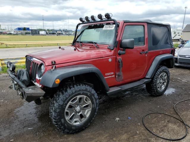 1J4AA2D18BL538330 - 2011 JEEP WRANGLER SPORT RED photo 1