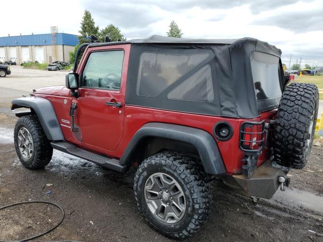 1J4AA2D18BL538330 - 2011 JEEP WRANGLER SPORT RED photo 2