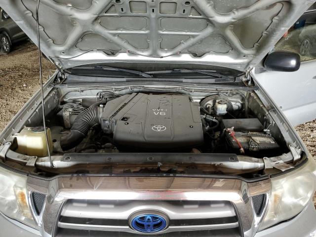 3TMJU62N29M078035 - 2009 TOYOTA TACOMA DOUBLE CAB PRERUNNER SILVER photo 11