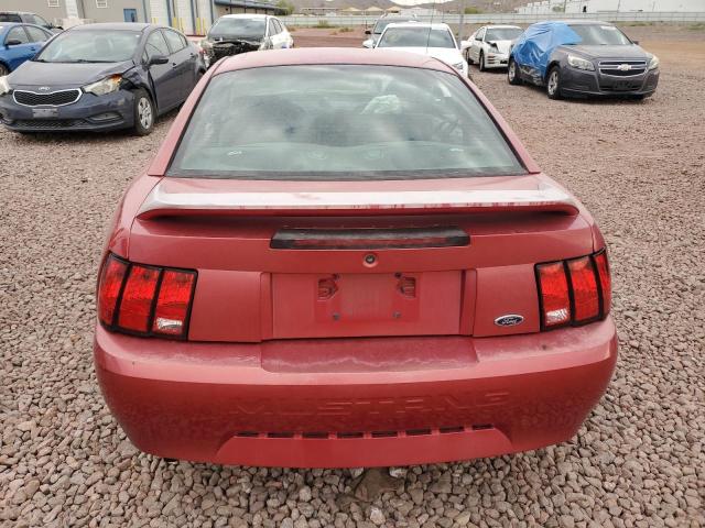 1FAFP4042YF237006 - 2000 FORD MUSTANG RED photo 6