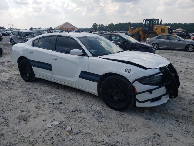 2C3CDXAT7FH902107 - 2015 DODGE CHARGER POLICE WHITE photo 4