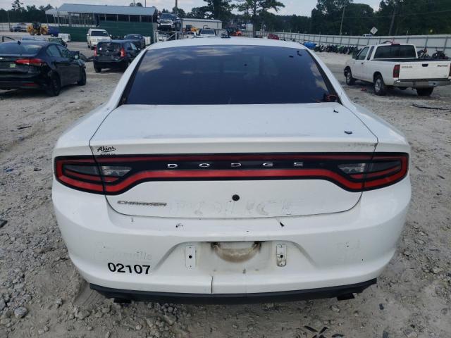 2C3CDXAT7FH902107 - 2015 DODGE CHARGER POLICE WHITE photo 6