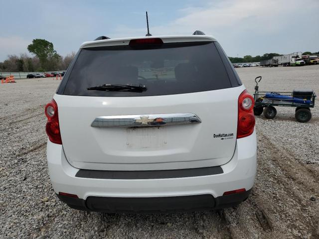 1GNALBEKXFZ121051 - 2015 CHEVROLET EQUINOX LT WHITE photo 6