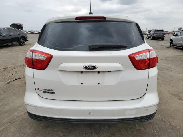 1FADP5CU7FL115829 - 2015 FORD C-MAX PREMIUM SEL WHITE photo 6