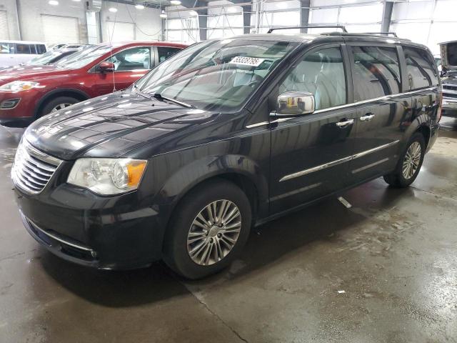 2C4RC1CG4DR757766 - 2013 CHRYSLER TOWN & COU TOURING L BLACK photo 1