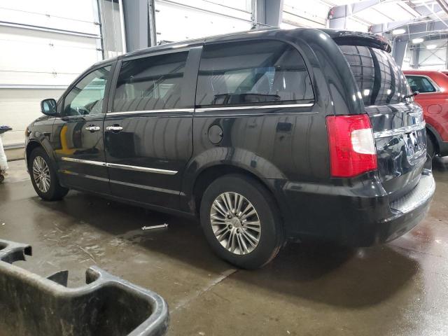 2C4RC1CG4DR757766 - 2013 CHRYSLER TOWN & COU TOURING L BLACK photo 2