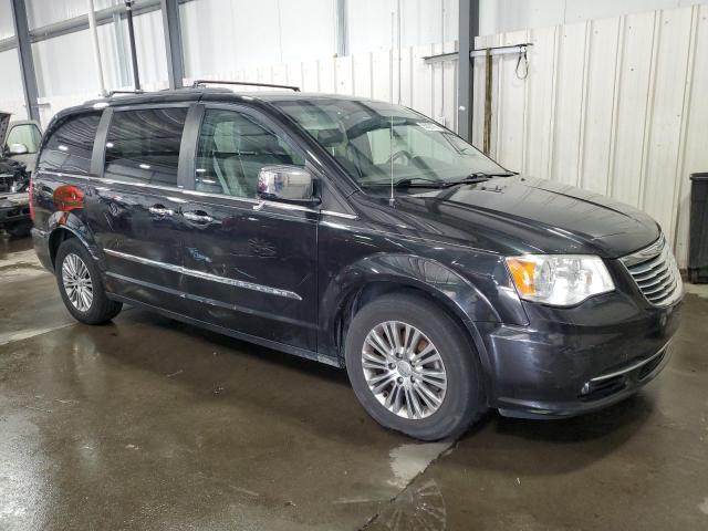 2C4RC1CG4DR757766 - 2013 CHRYSLER TOWN & COU TOURING L BLACK photo 4