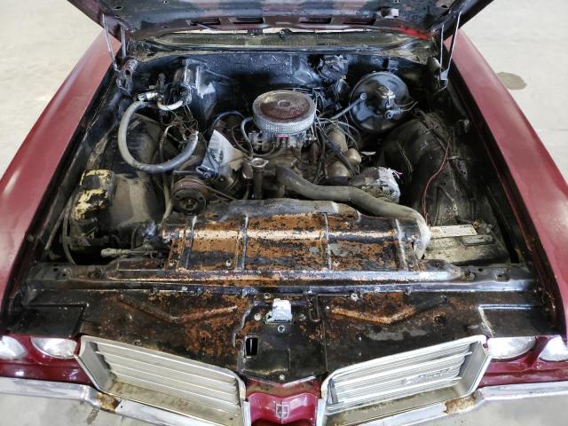 336871R112067 - 1971 OLDSMOBILE CUTLASS BURGUNDY photo 11