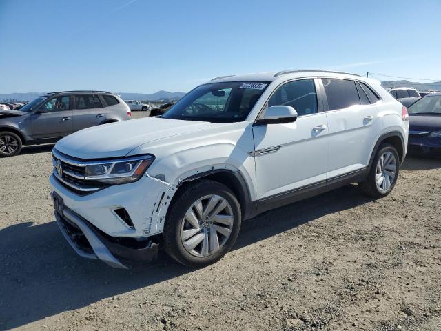 1V21E2CA1LC228158 - 2020 VOLKSWAGEN ATLAS CROS SE Blanc photo 1