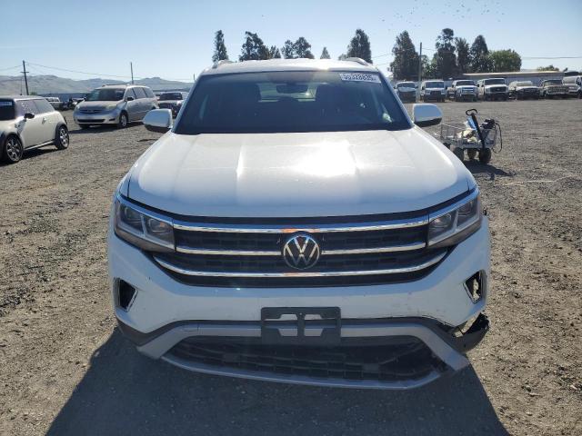 1V21E2CA1LC228158 - 2020 VOLKSWAGEN ATLAS CROS SE Blanc photo 5
