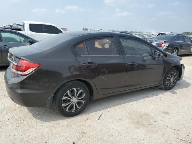 2HGFB2F51EH512096 - 2014 HONDA CIVIC LX BLACK photo 3