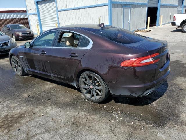 SAJWA0F78F8U73278 - 2015 JAGUAR XF 3.0 SPORT BURGUNDY photo 2