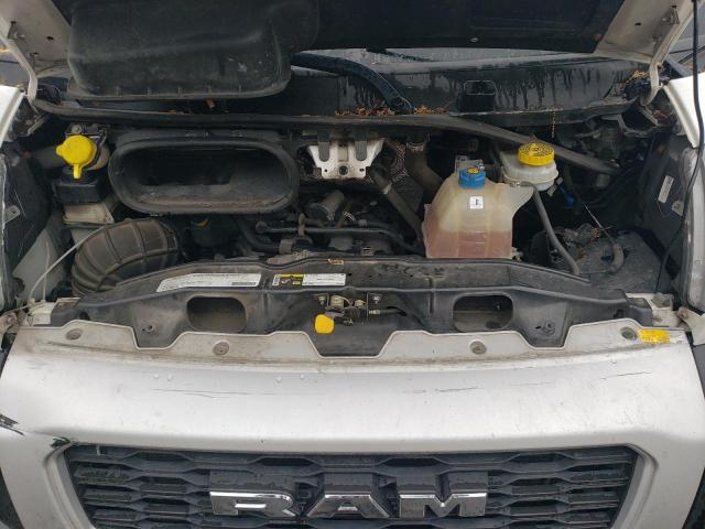 3C6TRVCG0KE518989 - 2019 RAM PROMASTER 2500 HIGH WHITE photo 12