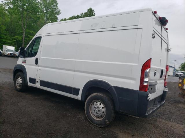 3C6TRVCG0KE518989 - 2019 RAM PROMASTER 2500 HIGH WHITE photo 2