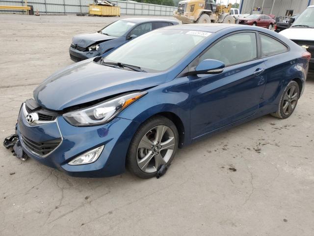 KMHDH6AH5EU024629 - 2014 HYUNDAI ELANTRA CO GS BLUE photo 1