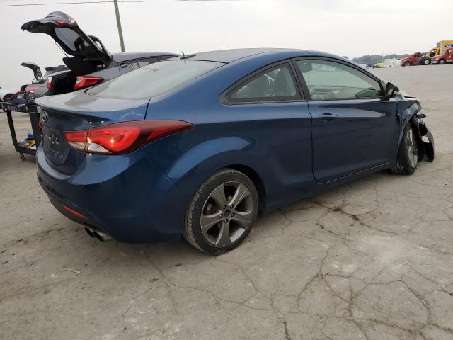 KMHDH6AH5EU024629 - 2014 HYUNDAI ELANTRA CO GS BLUE photo 3