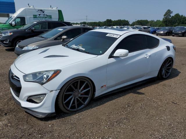 KMHHU6KJ3FU121814 - 2015 HYUNDAI GENESIS CO 3.8L WHITE photo 1