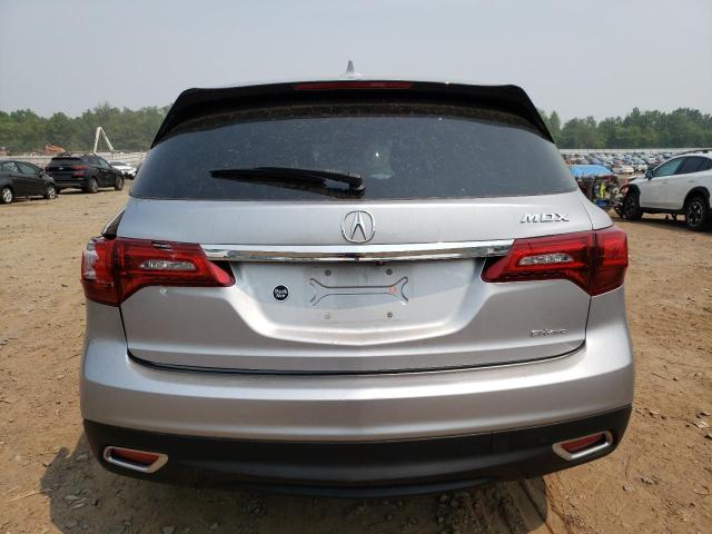 5FRYD4H45GB053423 - 2016 ACURA MDX TECHNOLOGY SILVER photo 6