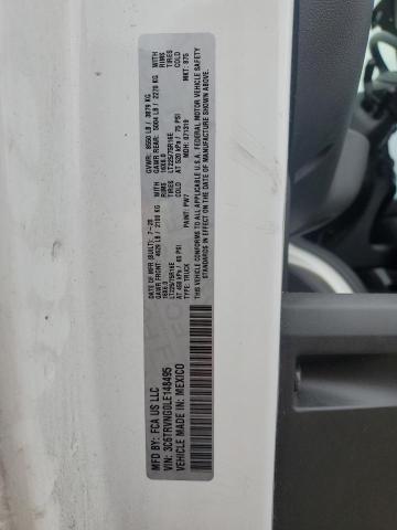 3C6TRVNG0LE148495 - 2020 RAM PROMASTER 1500 STANDARD WHITE photo 13