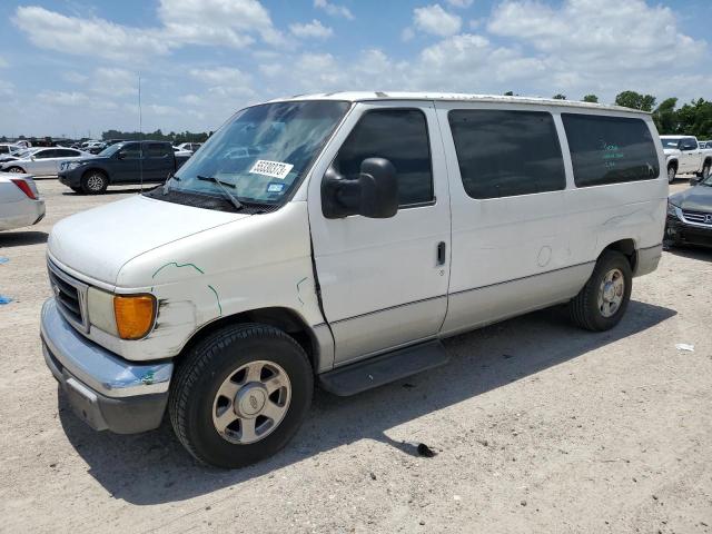 1FMRE11L04HA54943 - 2004 FORD ECONOLINE E150 WAGON WHITE photo 1