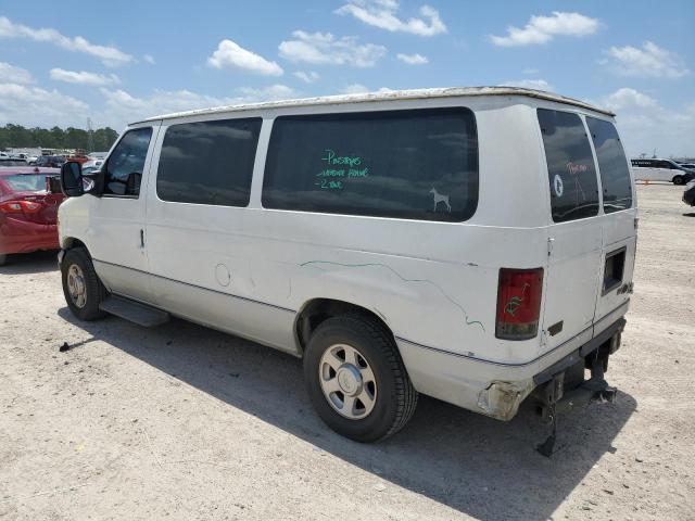 1FMRE11L04HA54943 - 2004 FORD ECONOLINE E150 WAGON WHITE photo 2