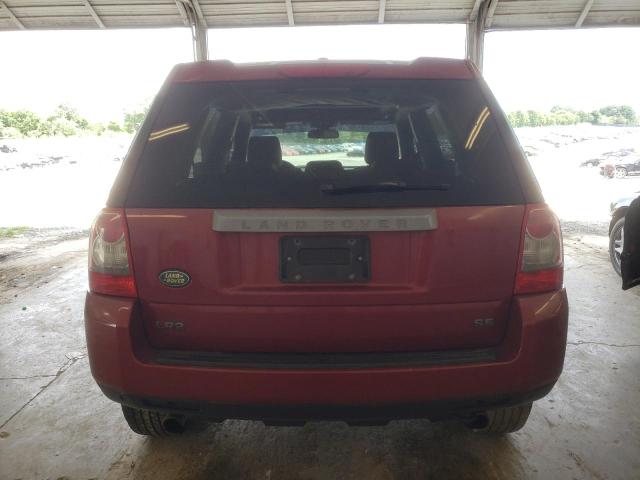 SALFS24N68H046024 - 2008 LAND ROVER LR2 SE TECHNOLOGY RED photo 6