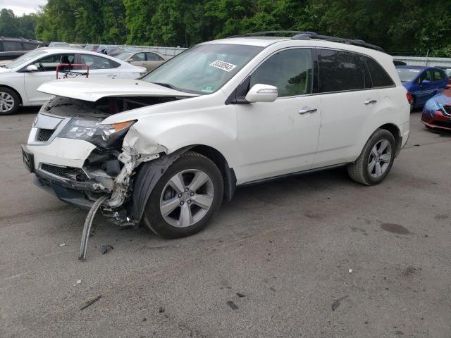 2HNYD2H21CH509839 - 2012 ACURA MDX WHITE photo 1