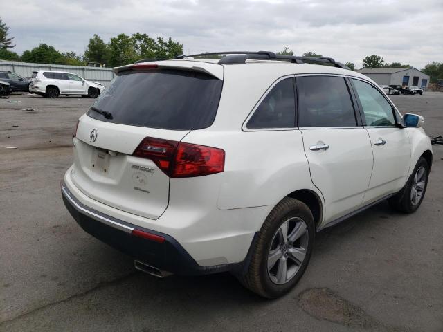 2HNYD2H21CH509839 - 2012 ACURA MDX WHITE photo 3