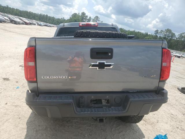 1GCGTEEN1J1318776 - 2018 CHEVROLET COLORADO ZR2 SILVER photo 6