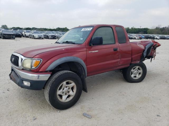 5TESN92N54Z375539 - 2004 TOYOTA TACOMA XTRACAB PRERUNNER 红色 照片 1