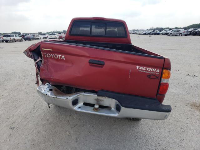 5TESN92N54Z375539 - 2004 TOYOTA TACOMA XTRACAB PRERUNNER 红色 照片 6