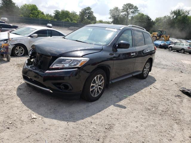5N1AR2MM9FC659894 - 2015 NISSAN PATHFINDER S BLACK photo 1