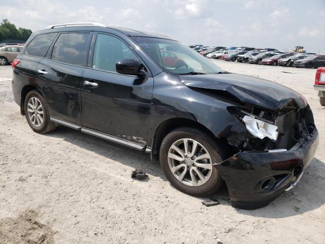 5N1AR2MM9FC659894 - 2015 NISSAN PATHFINDER S BLACK photo 4