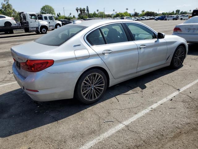 WBAJA9C55JG623178 - 2018 BMW 530E SILVER photo 3