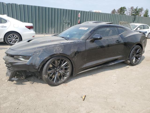 1G1FJ1R68J0117887 - 2018 CHEVROLET CAMARO ZL1 BLACK photo 1