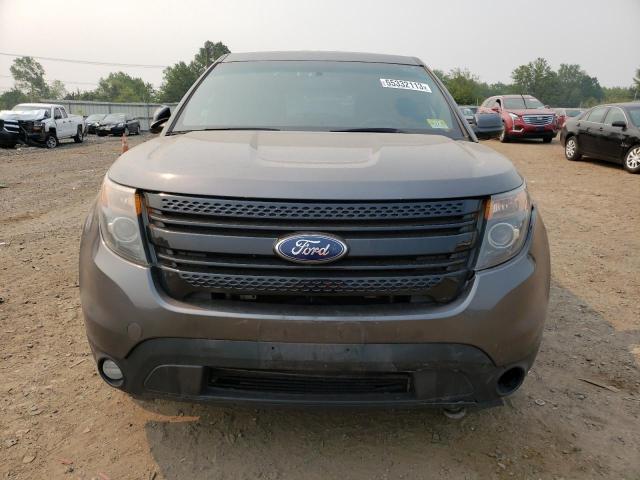 1FM5K8AR4DGC63791 - 2013 FORD EXPLORER POLICE INTERCEPTOR GRAY photo 5