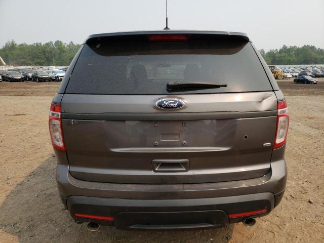 1FM5K8AR4DGC63791 - 2013 FORD EXPLORER POLICE INTERCEPTOR GRAY photo 6