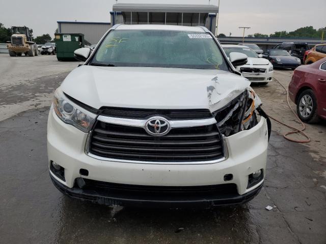 5TDJKRFH0GS321785 - 2016 TOYOTA HIGHLANDER XLE Blanco foto 5