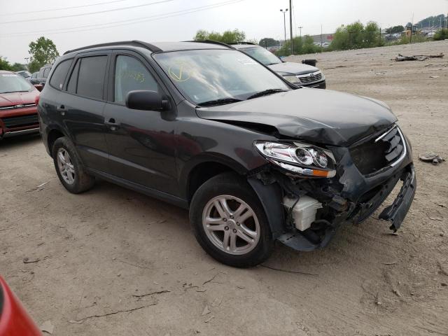 5NMSG3AB6AH338445 - 2010 HYUNDAI SANTA FE GLS GRAY photo 4