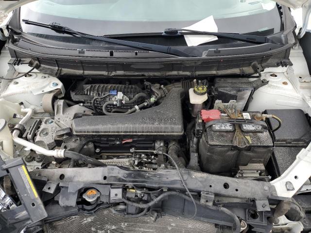 KNMAT2MV6GP644889 - 2016 NISSAN ROGUE S WHITE photo 11