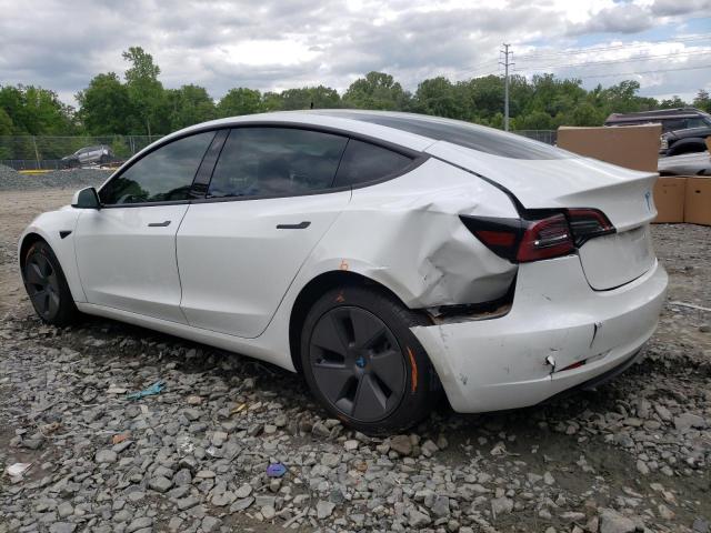 5YJ3E1EA0PF705978 - 2020 TESLA MODEL 3 WHITE photo 2