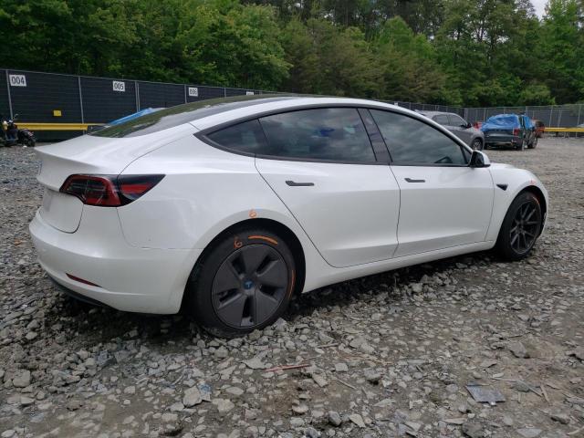 5YJ3E1EA0PF705978 - 2020 TESLA MODEL 3 WHITE photo 3