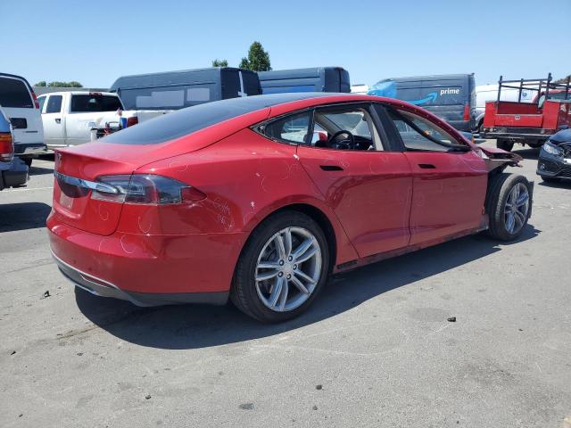 5YJSA1S10EFP33160 - 2014 TESLA MODEL S 红色 照片 3