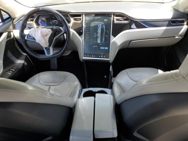 5YJSA1CN8DFP14047 - 2013 TESLA MODEL S Mavi foto 8